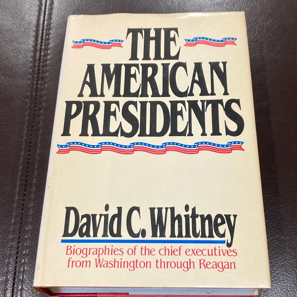 David C. Whitney The American Presidents - Hardcover Book (Cream)